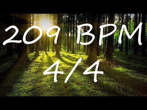 209 BPM 4/4 Claves Metronome