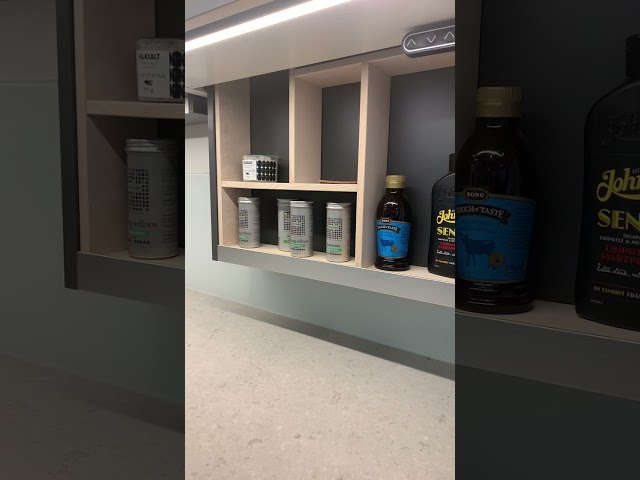 802458 Visningskök HTH Focus Vit Ek inkl vitvaror