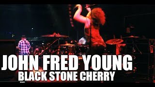 John Fred Young (Black Stone Cherry) - &#39;Rain Wizard&#39; live drum cam