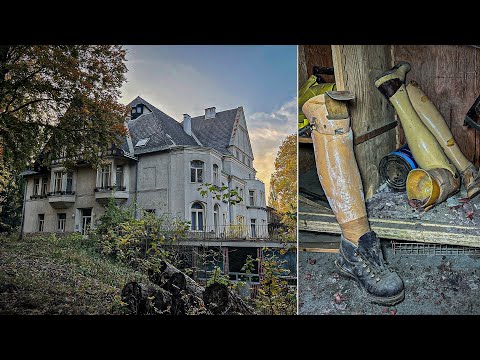 Rejtélyes ELHAGYATOTT SZANATÓRIUM az erdőben😱 - Mozgássérültek Rehabilitációs Központja