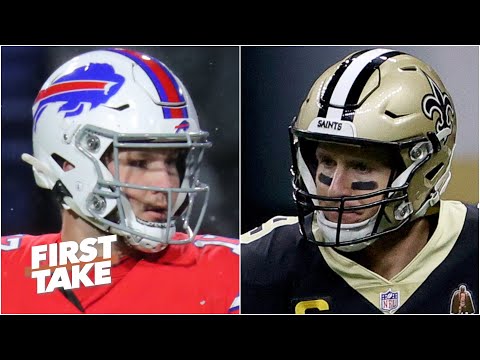 在NFL季後賽中，是比爾還是聖徒更值得信賴？| 第一視角 (Are the Bills or Saints more trustworthy in the NFL playoffs? | First Take)