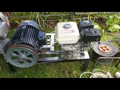 Energie electrica/Generator pe magneti neodim ,5,5kw/230v/50hz