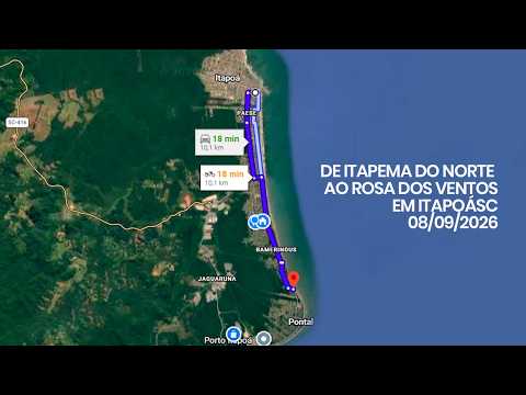 UMA VOLTA EM ITAPOÁ-SC - SETEMBRO 2026 - 4K