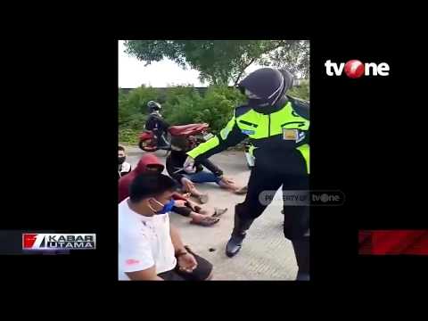 Polisi Tangkap 18 Remaja Balap Liar, Pelaku Diberi Hukuman Fisik | tvOne