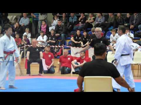 6th World Cup KWF Kumite Darwin Rojas (Venezuela) vs France