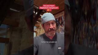 Are heart palpitations dangerous? #heartdoctor #doctor #anxiety #heartattack #fypシ