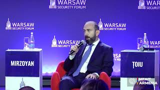 ՀՀ ԱԳՄԱ նախարարի մասնակցությունը Վարշավայի անվտանգության ֆորումի շրջանակներում անցկացված պանելային քննարկմանը