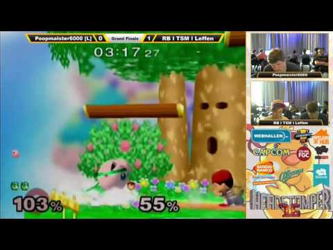 Poopmaister6000 vs. RB TSM Leffen Headstomper '16 melee GF