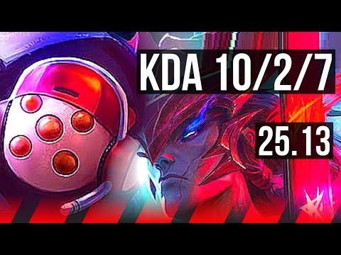 JAX vs YONE (TOP) | 6 solo kills | KR Master | 25.13