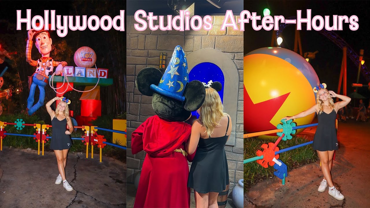 HOLLYWOOD STUDIOS AFTER-HOURS VLOG!!! *DISNEY WORLD AFTER HOURS*| Rachel Renee