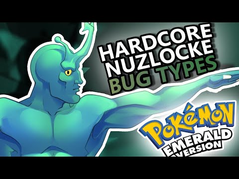 Pokemon Emerald Hardcore Nuzlocke with just BUG TYPES