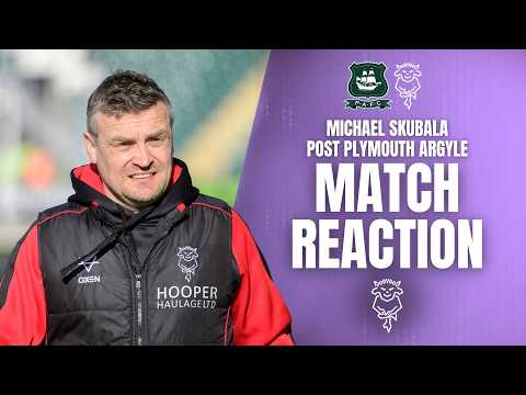 Michael Skubala post Plymouth Argyle
