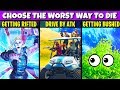 10 Worst Ways To Die In Fortnite Chaos