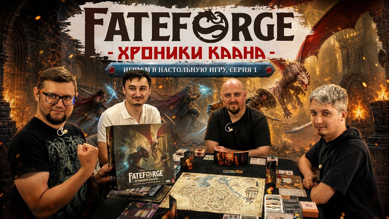FATEFORGE: Перезапуск кампании! Полное прохождение настольной игры, 1 серия