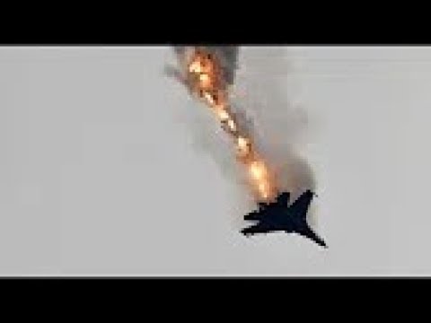 Breaking USA led Syrian Rebels shoot down Russian SU25 Fighter Jet Syria Raw Footage February 2018 Video