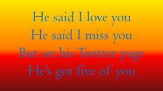 Puffy Eyes By Chase Goehring Lyrics