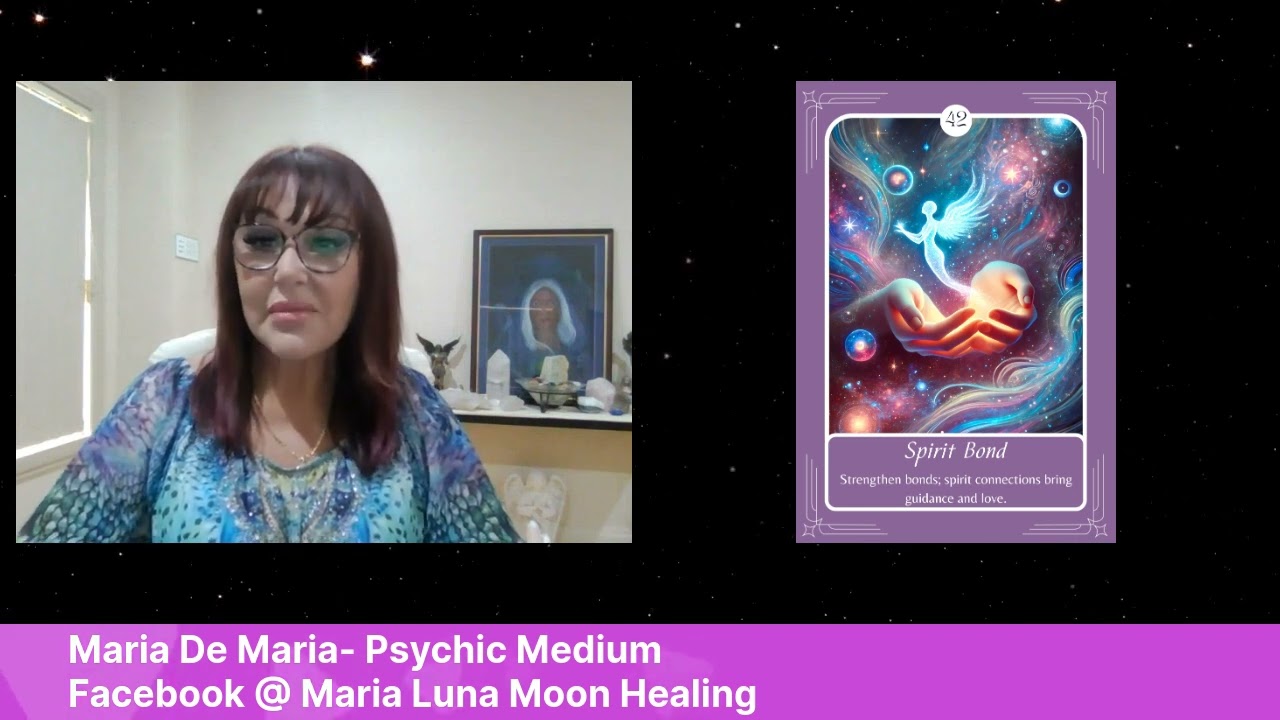 Card 42: Spirit Bond - Maria De Maria | Psychic Medium