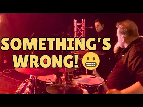 The Most Awkward Start to a Gig Ever 😬 | Touring Drummer Diaries