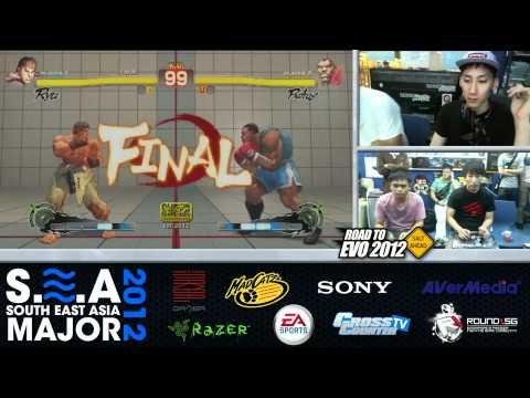 S.E.A Major 2012: Daigo Umehara (Ryu) vs Singapuerto Rican Balrog