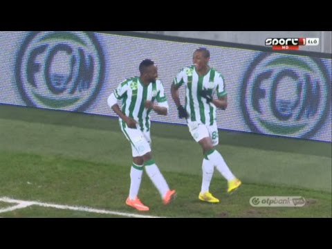 Roland Lamah gólja a Ferencvárosi TC - Kecskeméti TE mérkőzésen