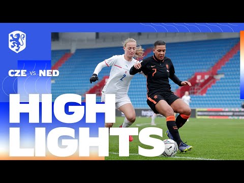 Highlights Tsjechië - Nederland (27/11/2021) WK-kwalificatie