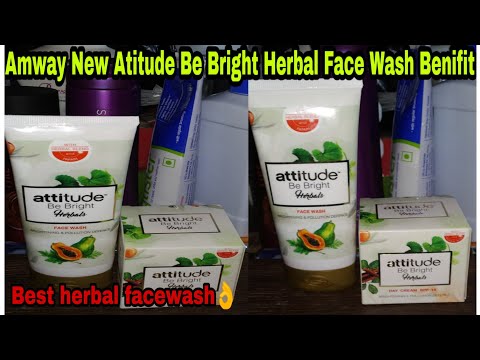 Amway Attitude be Bright Herbal Face Wash