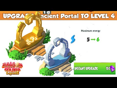 How to Upgrade Ancient Portal to Level 4 ! - Dragon Mania Legends Gameplay Part 110HD (KH GAMES)