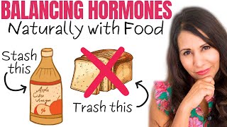 Balance Hormones NATURALLY - Foods You Must Trash Today for Hormone Health! | Dr. Taz
