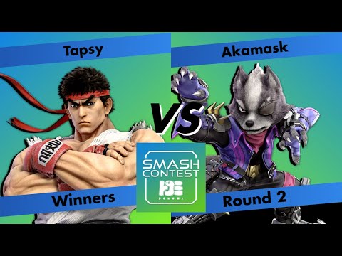 Tapsy vs Akamask - Winners Round 2 - Smash Contest: Dokomi 2022 | Ryu vs Wolf