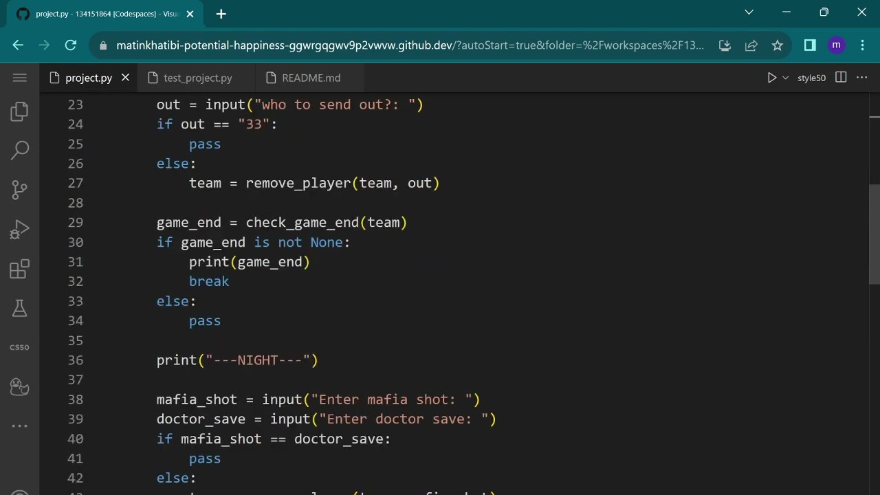 MY final project for CS50x