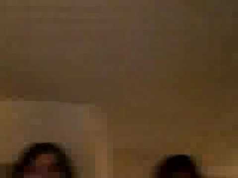 Faby tries the pavlova!