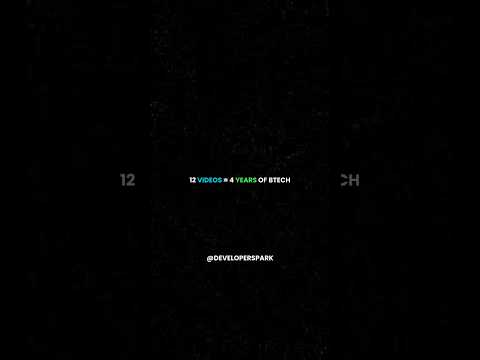 12 Videos for Engineering 🔥 #coding #programming #btech