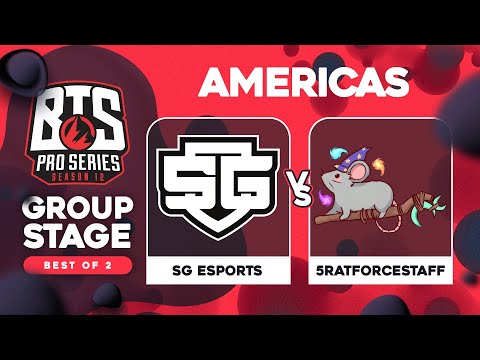 SG esports vs 5RATFORCESTAFF Game 2 - BTS Pro Series 12 AM: Groups w/ rkryptic & ET