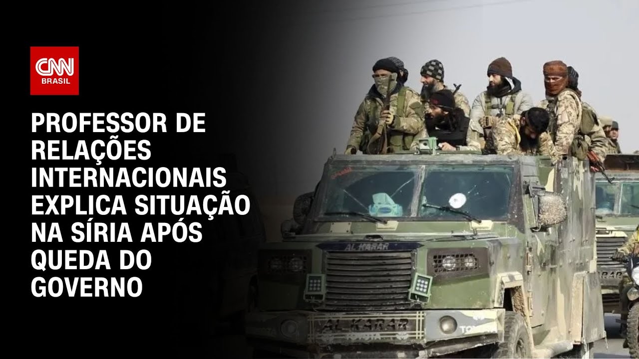 Professor de Relações Internacionais explica situação na Síria após queda do governo | LIVE CNN