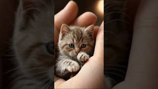 The shy little Cat #shorts #animals