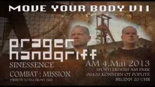 Werbung für den 4.5.2013 Prager Handgriff live in Poplitz