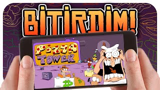 Pizza Tower'ı TELEFONDAN BİTİRDİM! (tahminimden zordu)