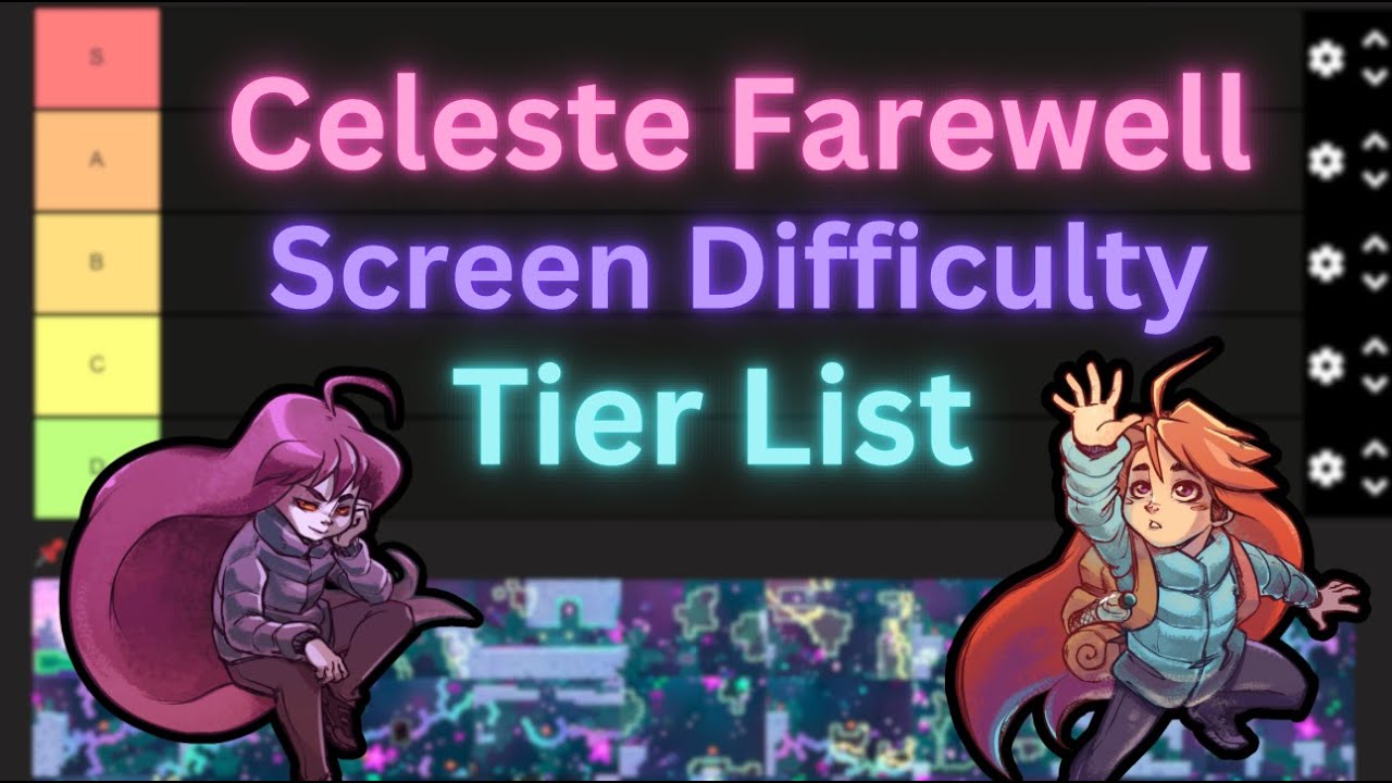 Celeste Farewell Screen Difficulty Tier List