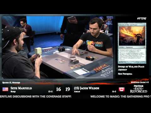 Pro Tour Fate Reforged Round 15 (Modern): Seth Manfield vs. Jacob Wilson
