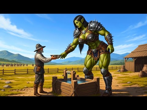 He Gave Water to a Giant Orc Woman — And Next Day 100 Warriors Surrounded His House!