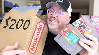 I Paid $200 for a Decent Box of Random NES Games