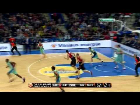 Navarro 13 Points Vs Lietuvos Rytas (Euroleague 2012-2013)
