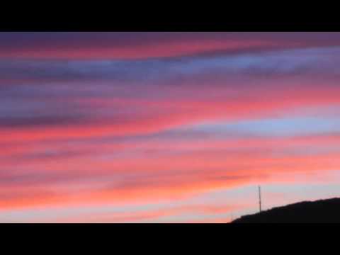 Sonnenuntergang Lohr Sendelbach Juni 2010