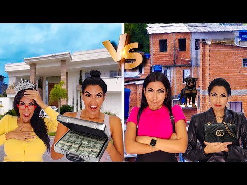 RICO VS POBRE A TROCA DE FAMILIA COMPLETO #ricovspobre