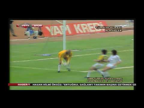 1989 türkiye kupası maçı fenerbahçe 0 beşiktaş 1