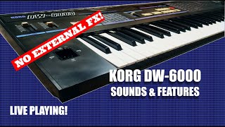 Video thumbnail for Korg DW-6000 Demo by Synthdude by Synthdude