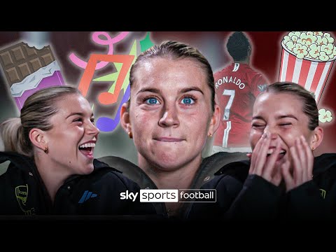 Quick-fire questions leave Alessia Russo in BITS 🤣❤️