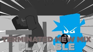 Cover art for Terminated Mew mix playable but it in Rhythm plus