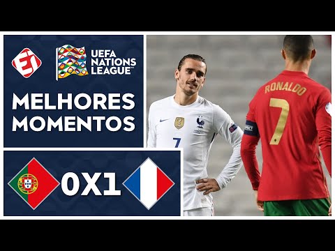 Gols e lances de Portugal x França