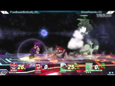 EXPose U - 2-28-15 - BoScotty/GreenBeast vs. Kaizoku/Ghost - Winners Quarters